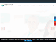 Tablet Screenshot of osteopatia-albo.com